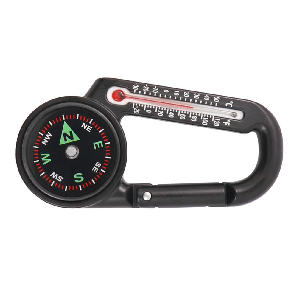 Outdoor Keychain Compass Thermometer ing Essential Compasses ...