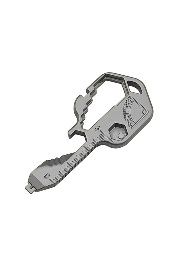 Keychain Multitool Key Tool with 24+ Functions | Bottle Opener Keychain, Multitool, Screwdriver, Wrench, Box Cutter | Good for Travel, Outdoor, Hiking | Safe