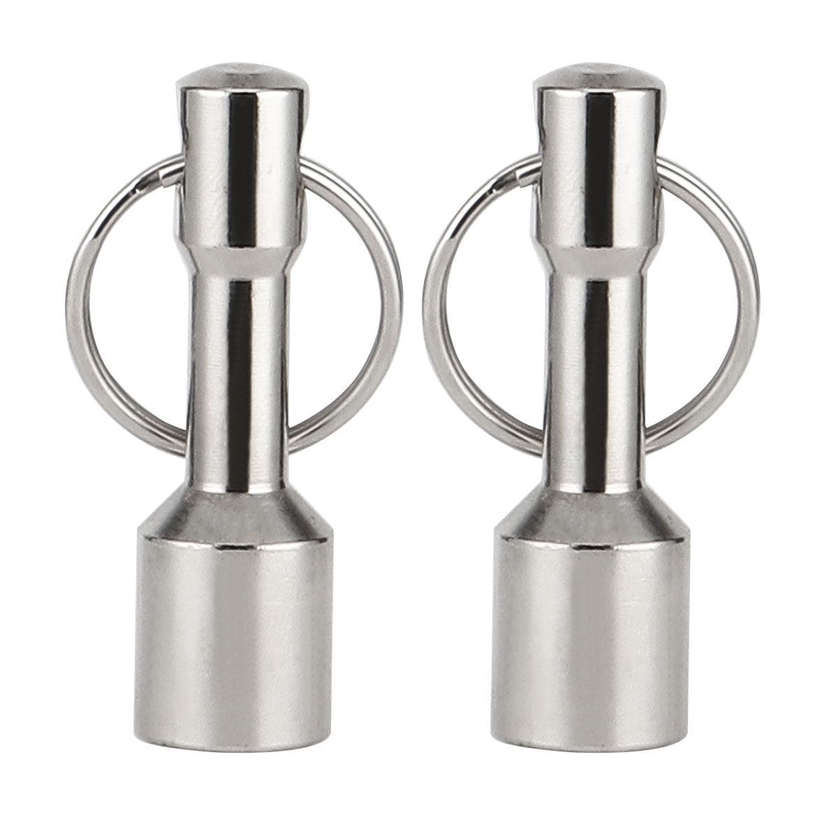 Porte Clé Keychain Magnets For Testing Brass, Neodymium Pocket Keychain With Strong Magnetic Rare Earth Gold Silver Jewelry Test Magnet Hanging Keys Holder Rare Earth Magnets - Foto 14