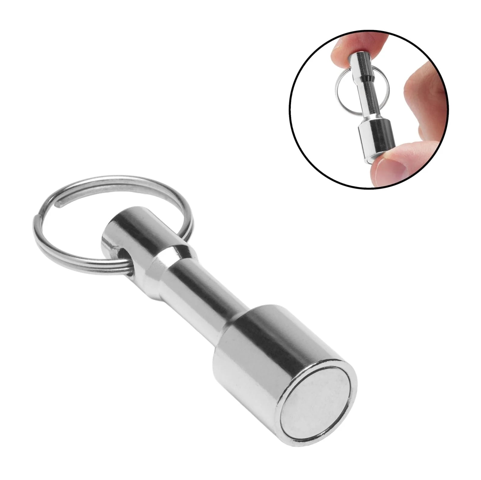 Keychain Magnets - Plastic & Aluminum