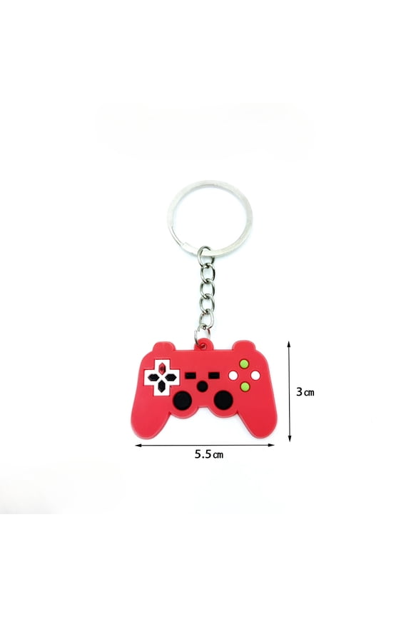 Keychain Pendant Game Controller Keychain PVC Cartoon Gifts Soft Rubber Keychain