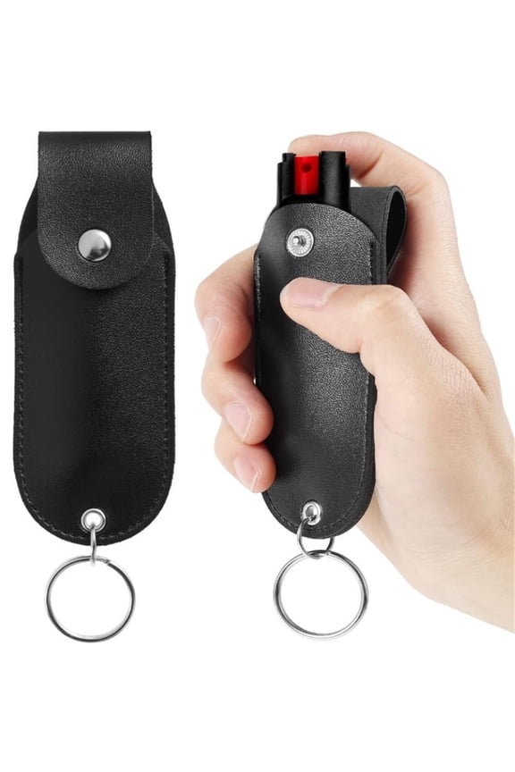 Keychain Pepper Spray Belt Clip Holsters - 2 Pack Maximum Heat Strength Self Defense(Pepper Spray Not Included)