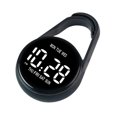 thumbnail image 1 of Keychain Pocket Watch Digital Clock With LED Display and Touch Functionality, 1 of 18