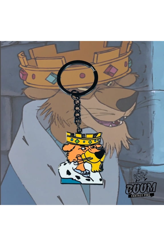 Keychain  Prince John from Robin Hood  Fairytale Fantasy (1 keychain)