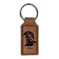 thumbnail image 1 of Keychain - Rectangle - Ares - Leather, 1 of 4