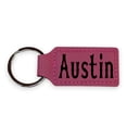 thumbnail image 1 of Keychain - Rectangle - Austin - Leather, 1 of 5