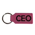 thumbnail image 1 of Keychain - Rectangle - CEO - Leather, 1 of 4