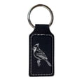 thumbnail image 1 of Keychain - Rectangle - Cardinal - Leather, 1 of 4