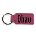 thumbnail image 1 of Keychain - Rectangle - Oahu - Leather, 1 of 4