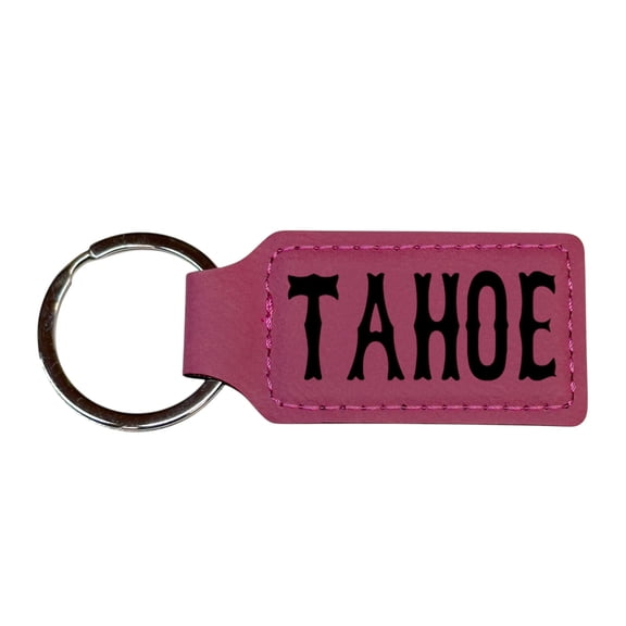 Keychain - Rectangle - Tahoe - Leather