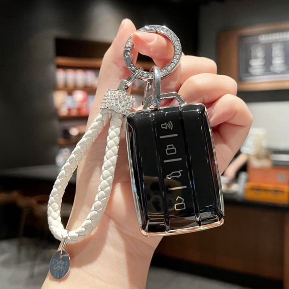 Keychain Ring Reat Wall GWM WEY TANK 300 500 Tank300 Tank500 Accessories Smart Remote Fob Car Key Case Cover