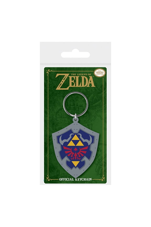 Keychain (Rubber) - Hylian Shield