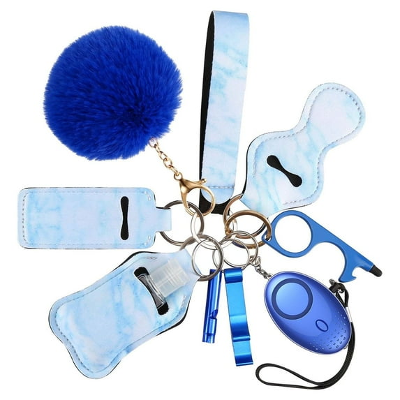 Keychain, Safety Keychain Set for Woman Girls Kids Gift