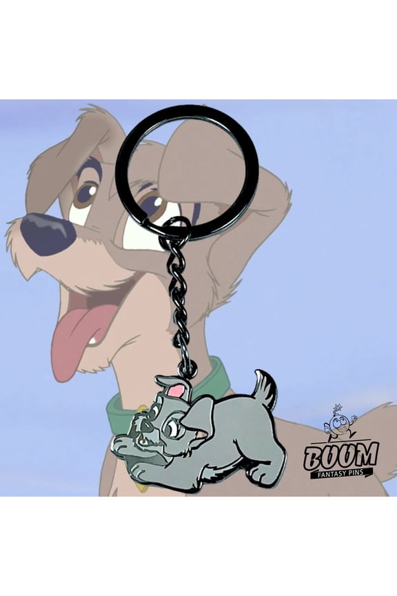 Keychain Scamp from Lady and the Tramp II Fairytale Fantasy (1 keychain)