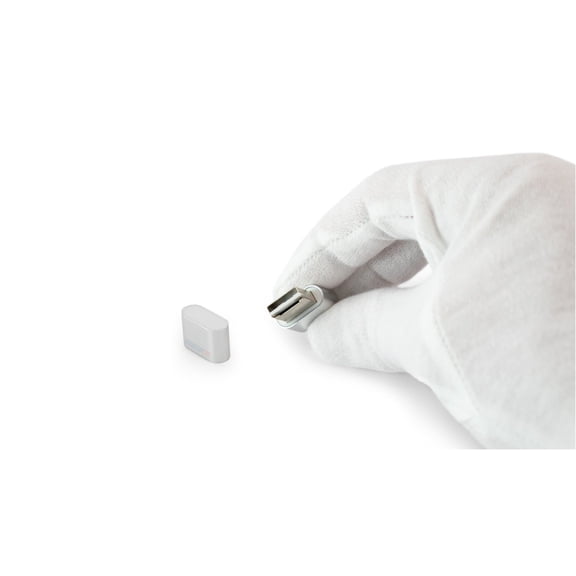 Keychain Silver MicroSD Reader Ideal for Quick Data Transfer works for Mac
