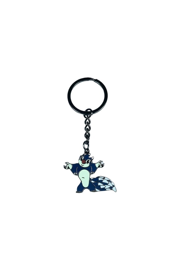 Keychain  Spike Experiment 319 from Cute Alien & Blue Alien  Fairytale Fantasy (1 keychain)