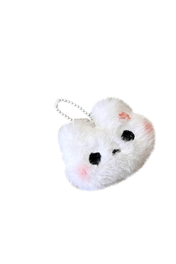 Keychain Stuffed Backpack Decoration Soft Plush Gift For Students And Children
