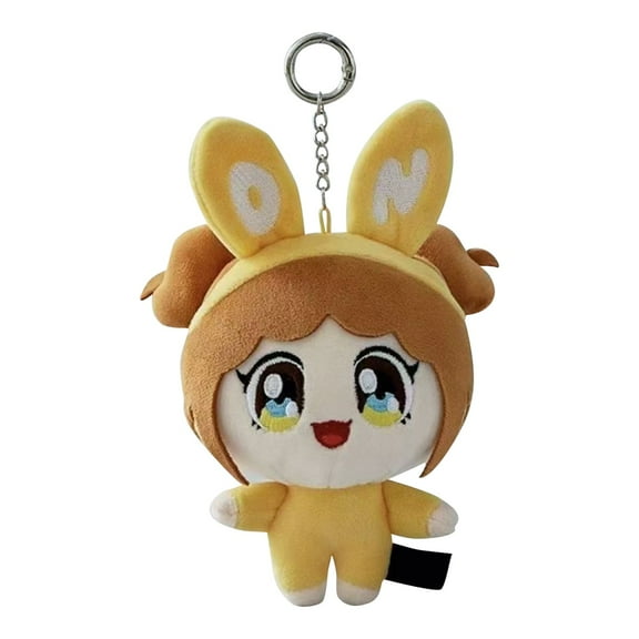 Keychain Stuffed Doll Collecting Fun Delightful Cute Keychain Peripheral Doll Keychain Kpop Keychains（1pc）