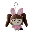 thumbnail image 1 of Keychain Stuffed Doll Collecting Fun Delightful Cute Keychain Peripheral Doll Keychain Kpop Keychains（1pc）, 1 of 5