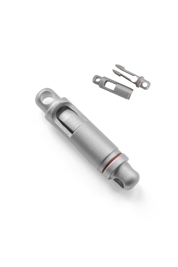 Keychain Titanium Carabiner Metallic Water Proof Anti-Rust Prevent Items from Being Lost EDC Keyring for Men and Women