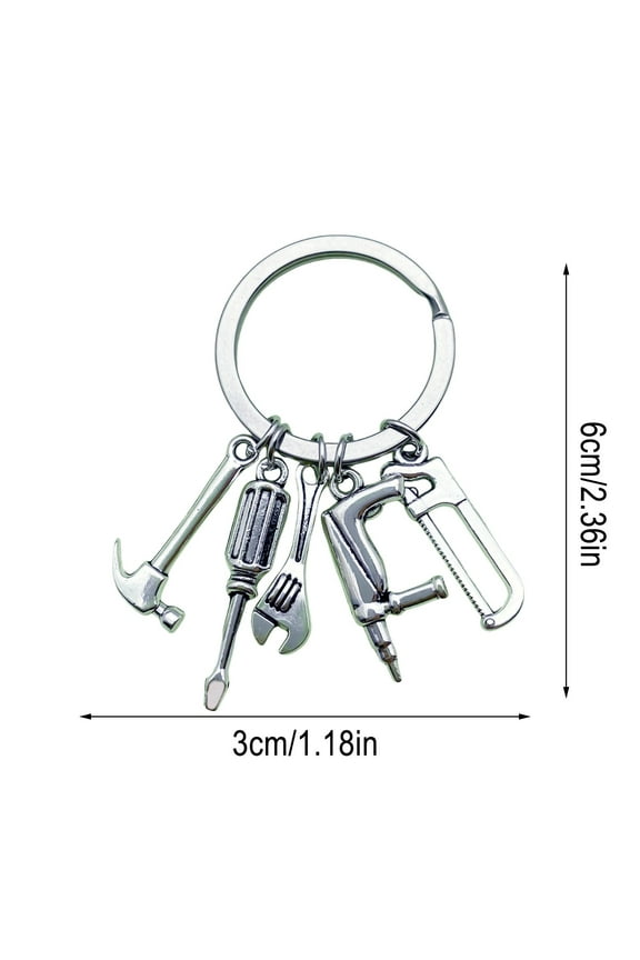 Keychain Tool Under 5 ! Yannianjz Multi Tool Keychain Mini Tool Pendant Keyring Tool DIY Keychain Tool Key Ring Portable Tool Gift For Dad For Keychain Backpack Outdoor DIY