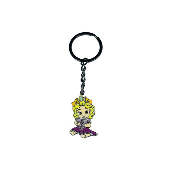 Keychain Tower Princess from Tower Adventure Fairytale Fantasy (1 keychain)