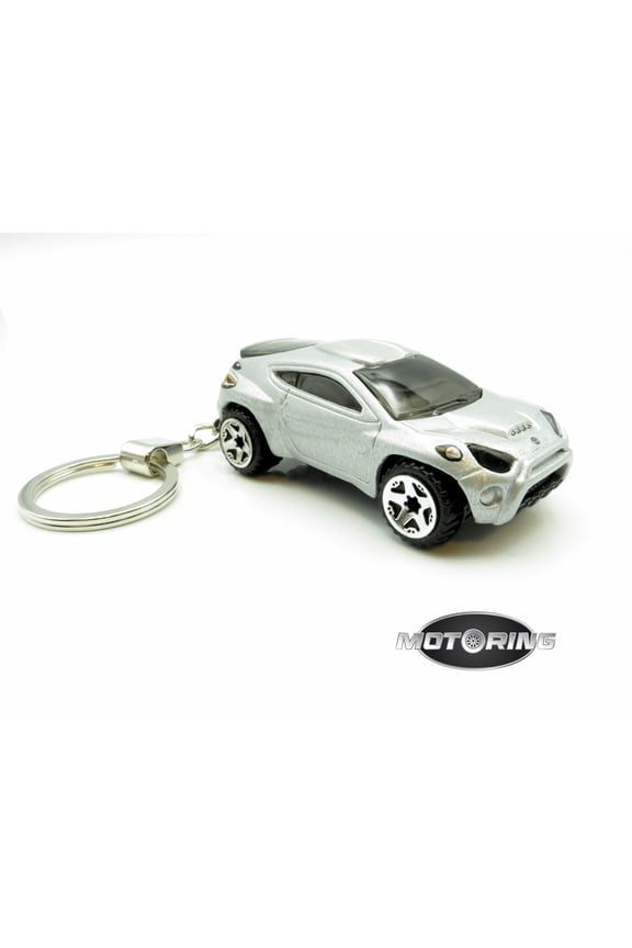 Keychain Toyota RSC Grey Gray Car Rare Novelty 1:64 Diecast