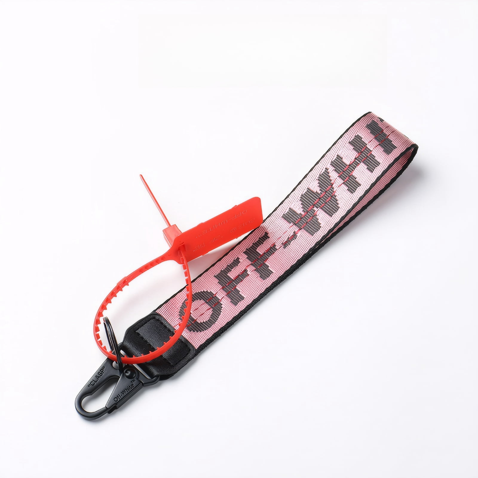 White Lanyard Pink Off White Keychain Off White Keychain Pink For