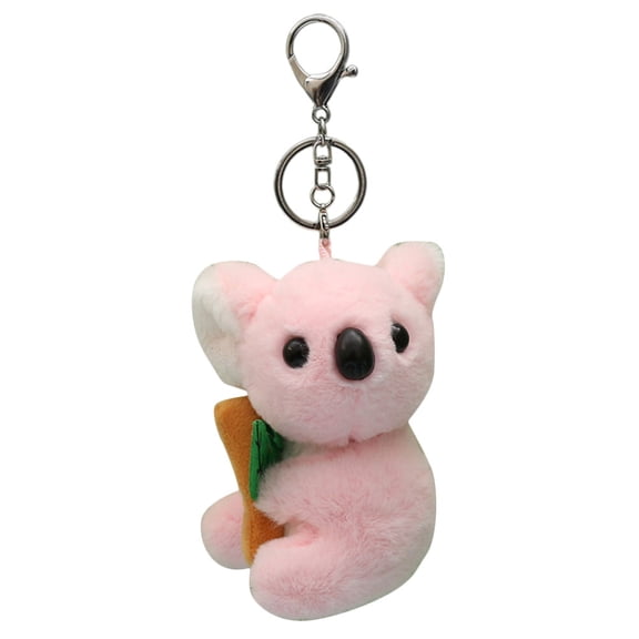 YEAHIBABY Stuffed Animal Keychain Charm Plush Keychain for Everyday Use 1Set