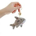 thumbnail image 1 of Keychain Wear-resistant Bag Pendant Hanging Stuffed Shark Keys Accessory, 1 of 5