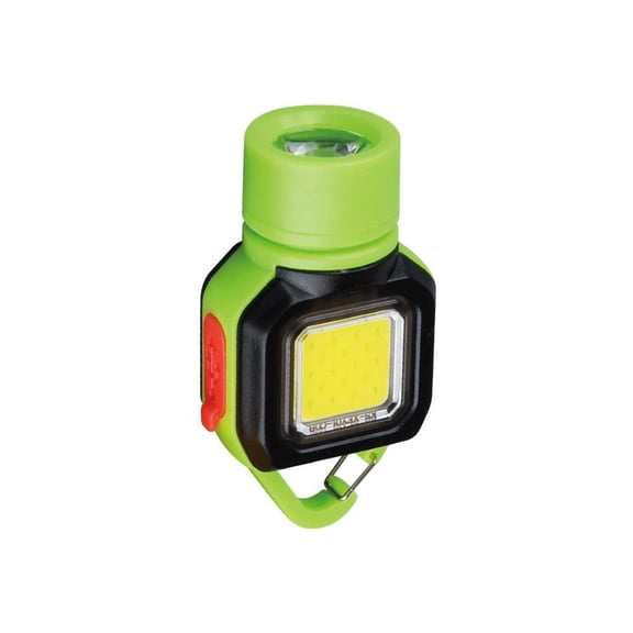Keychain Work Light with Battery Display 8 Mode Rechargeable High Lumens Portable for Hiking Camping and Running