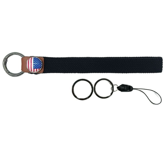 Keychain Wristlet Stretchy Lanyard, Gifts for Women Men Mothers' Day Father's Day, Cute Car Key Chain