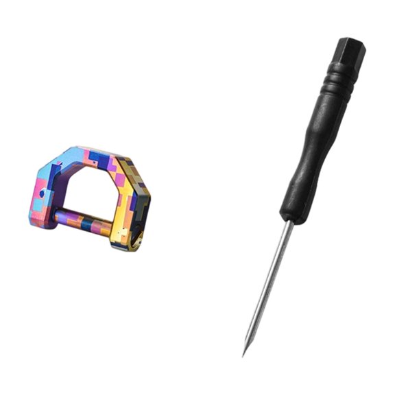 Keychains Carabiner With Small Screwdriver For Outdoor Camping Hiking DurabilityC0rr0s10nResistant Accessory