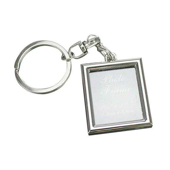 Keychains Creative Photo Frame Couple Keychain Personality Photo Keyring Love Keychain