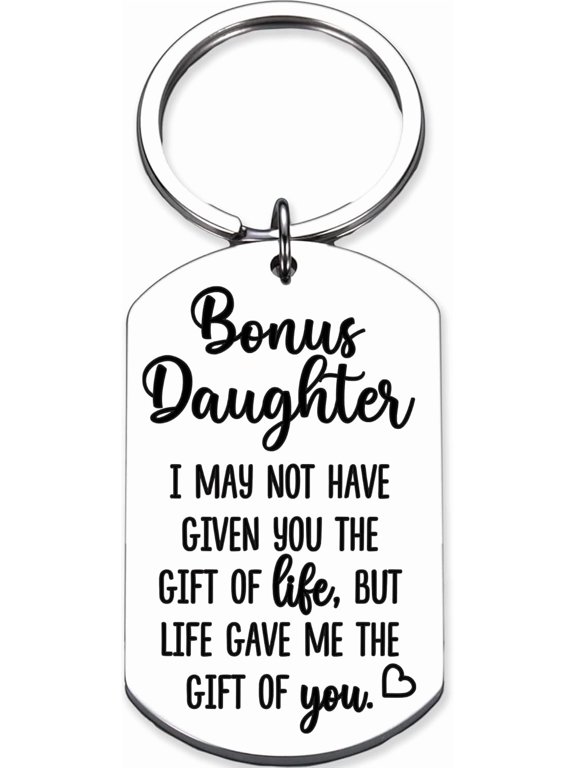 Keychains For Women & Men, Gifts For Mom, Bonus Mom, Aunt, Sister, Dad, Grandma, Nurse, Teens, Coach, Teacher Pilot