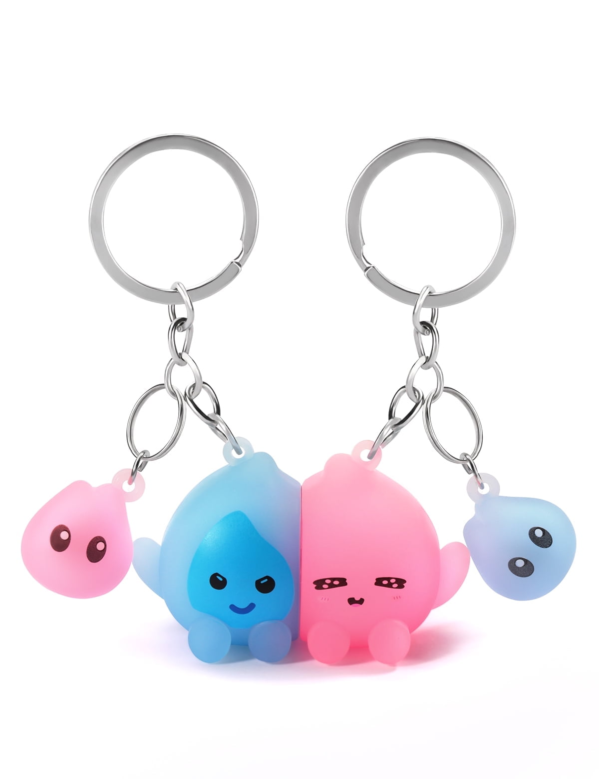 Keychains Magnetic Matching Keychains Glow in the Dark for Couples