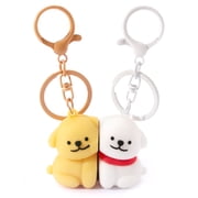 Keychains Magnetic Matching Keychains for Couples Cartoon Animal Keychain Toys Best Friend Couple Boyfriend Girlfriend Cute Fashion Backpack Charms