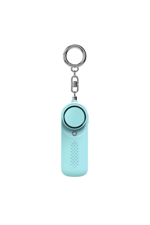 Keychains Security Device Small Emergencies Alarm 130dB Loud Sound with Flashing Light Pocket for Adults Children Elderly