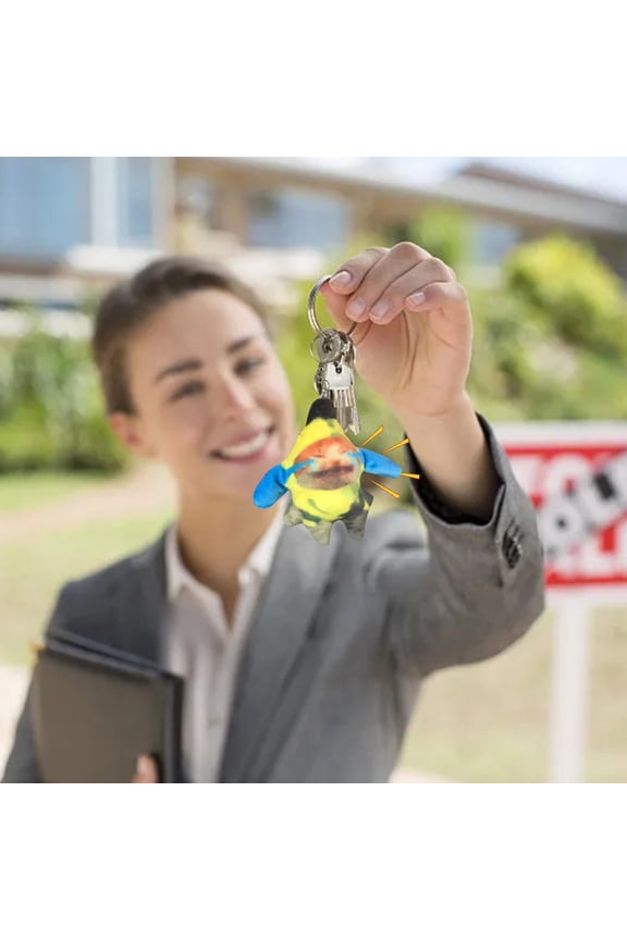 Keychains Sound Making Banana Cat Crying Cat Keychain Banana Meow Doll Charm for Cute Kitty Lovers,10 cm,Yellow B