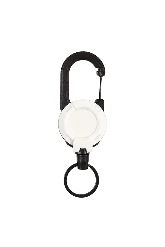 Keychains and Keyrings Backpack Key Chain Belt Back Clip Easy Pull Buckle Convenient Spring Buckle Black Outdoor Buckle Automatic Retractable Buckle