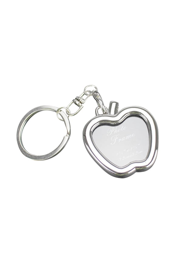Keychains for Photo Frame and Couple Moments – Elegant Photo Keychain with Frame Design Style Versatile Memory Keepsake Metal Key Ring