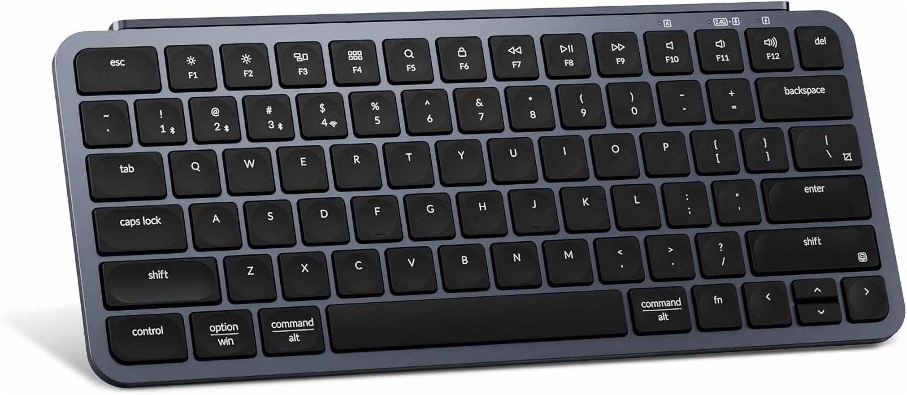 Keychron B1 Pro Ultra-Slim Wireless Bluetooth 2.4 GHz/Wired Keyboard ...