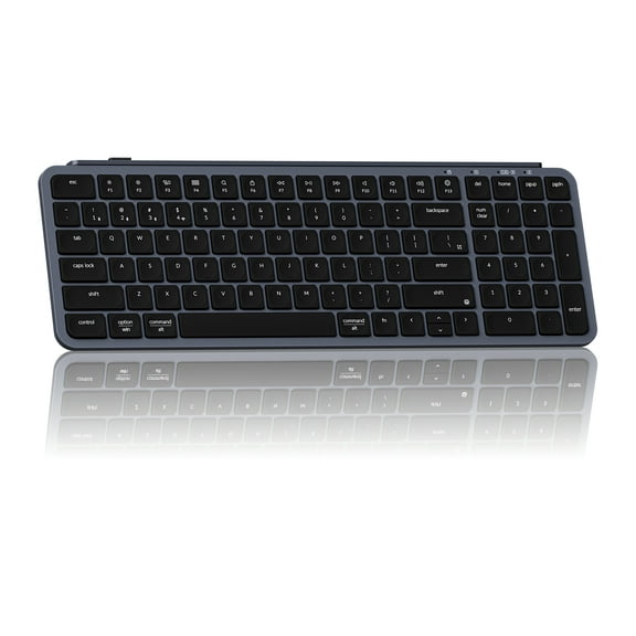 Keychron B2 Pro 96% Layout Ultra-Slim Wireless Bluetooth 2.4 GHz/Wired Keyboard for Mac Windows Linux