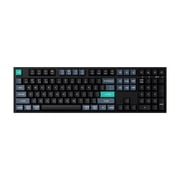 Keychron B36 Full-Size 100% Wireless Silent Keyboard, 2.4G/Bluetooth/Wired, for MacOS/Windows/Linux/, Black