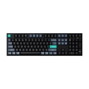 Keychron B36 Full-Size 100% Wireless Silent Keyboard, 2.4G/Bluetooth/Wired, for MacOS/Windows/Linux/, Black