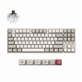 thumbnail image 1 of Keychron C1 Pro 8K QMK Wired Custom Mechanical Keyboard, TKL Layout Launcher Support with Hot-Swappable Super Brown Switch, PBT Keycaps Compatible for Mac Windows Linux, 1 of 1