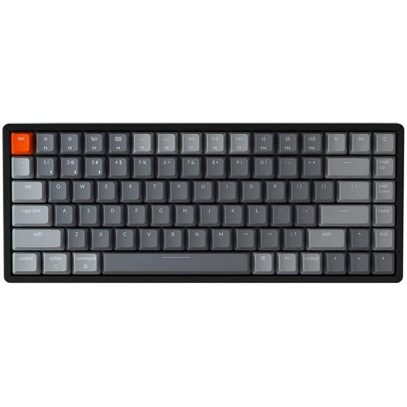 Keychron K2 Wireless Bluetooth/USB Wired Gaming Mechanical Keyboard - 84 Keys RGB Backlight Aluminum Frame Gateron Brown Switch