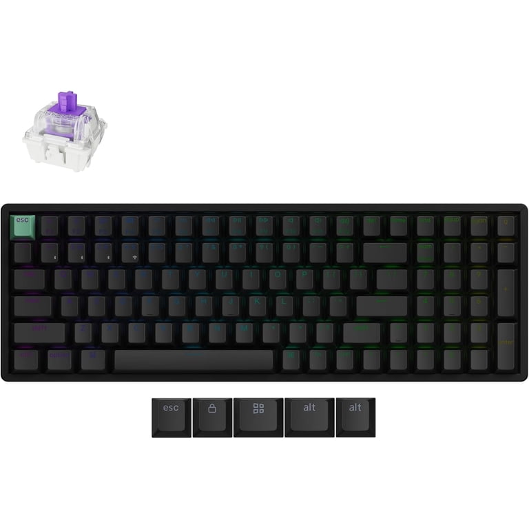 Keychron K4 HE 96% Wireless RGB Magnetic Switch Keyboard, Rapid
