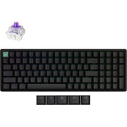 Keychron K4 HE 96% Wireless RGB Magnetic Switch Keyboard, Rapid Trigger, QMK, 2.4G/BT, Standard Black