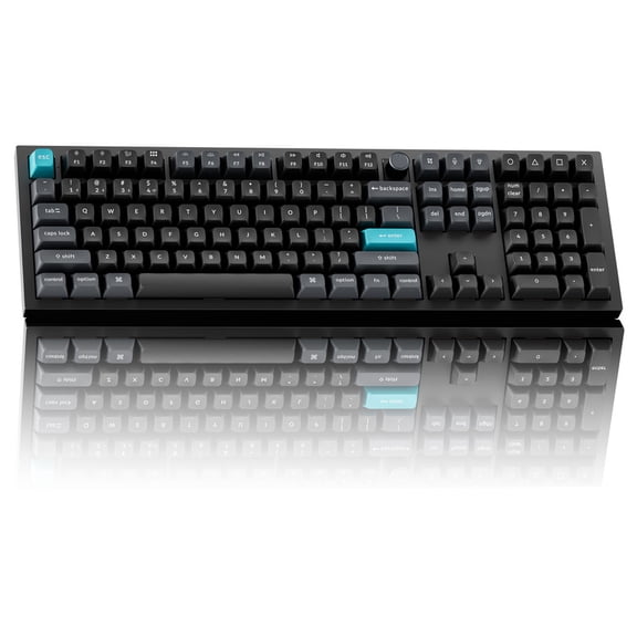 Keychron Q1 HE 8K Magnetic Switch Keyboard, Adjustable Actuation Point Launcher Web App Full Metal Body with PBT Keycaps Hot-Swappable Ultra-Fast Lime Magnetic Switch for Mac Windows Linux